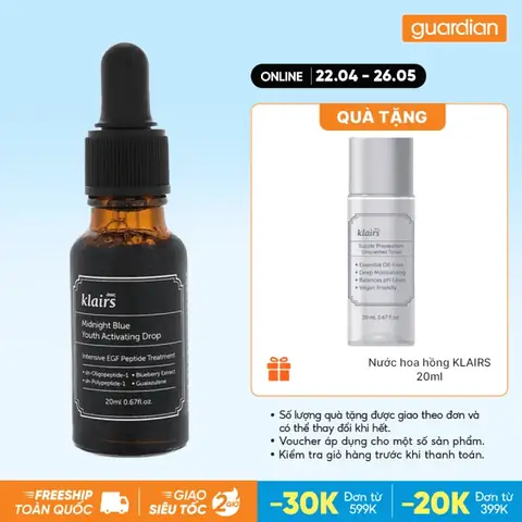 Dear Klairs Midnight Blue Youth Activating Drop Review