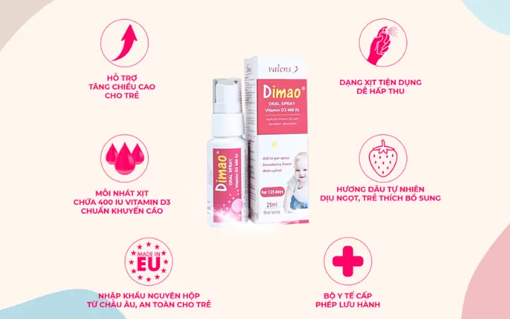 Dimao Vitamin D3 Có Tốt Không