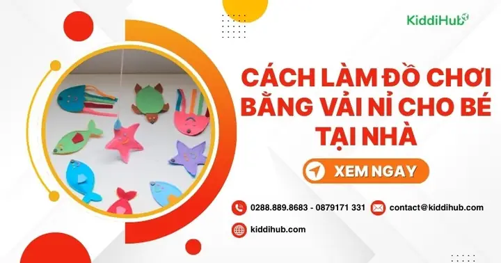 Đồ Chơi Bằng Vải Cho Bé
