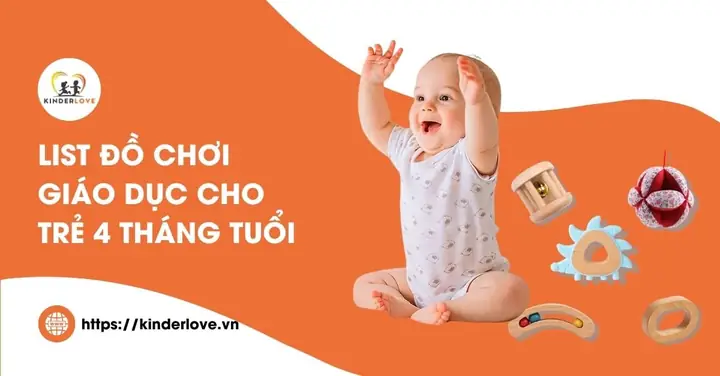 Đồ Chơi Cho Em Bé 4 Tháng Tuổi