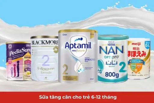 Dòng Sữa Giúp Trẻ Tăng Cân
