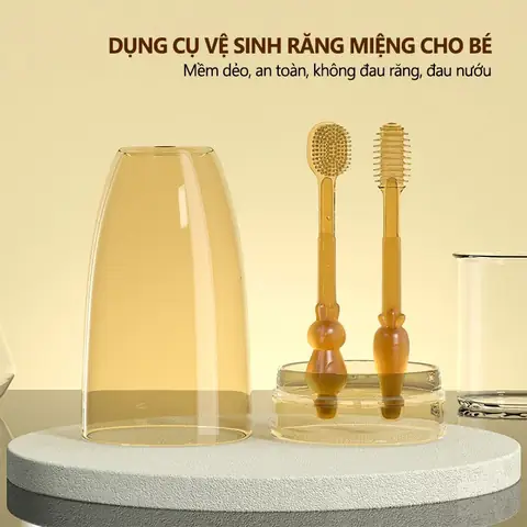 Dụng Cụ Rơ Lưỡi Cho Bé