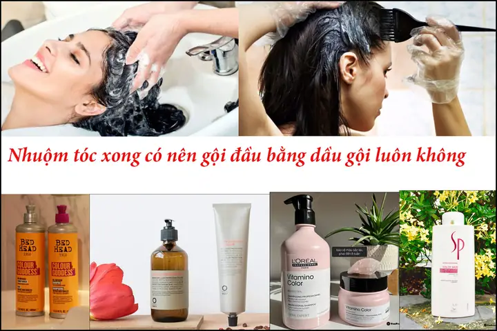 Dùng Dầu Xả Sau Khi Nhuộm Tóc