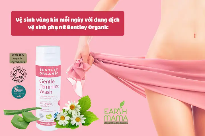 Dung Dịch Vệ Sinh Phụ Nữ Bentley Organic
