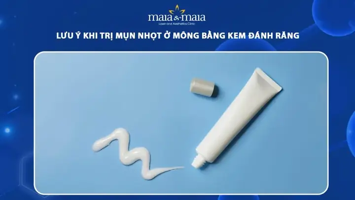 Dùng Kem Đánh Răng Trị Mụn Nhọt
