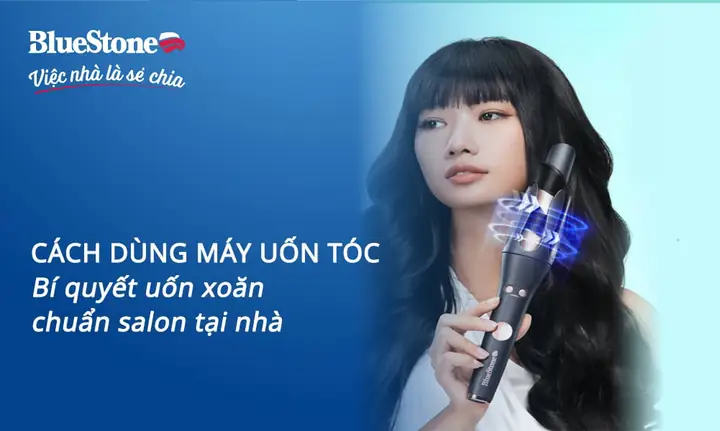 Dùng Máy Uốn Tóc Tại Nhà
