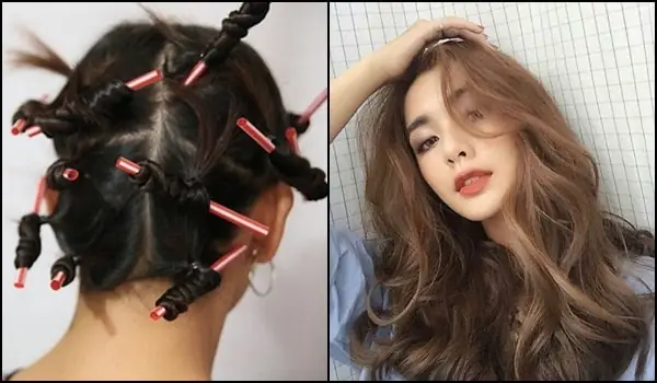 Dùng Máy Uốn Tóc Tại Nhà