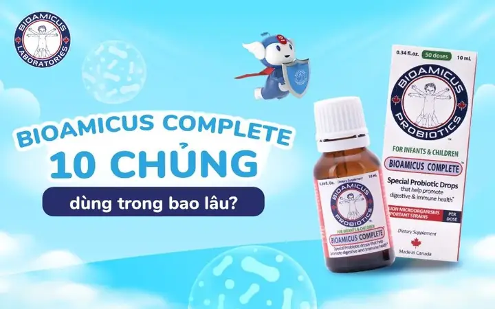Dùng Men Vi Sinh Trong Bao Lâu