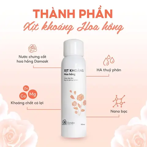 Dùng Nước Hoa Hồng Làm Xịt Khoáng