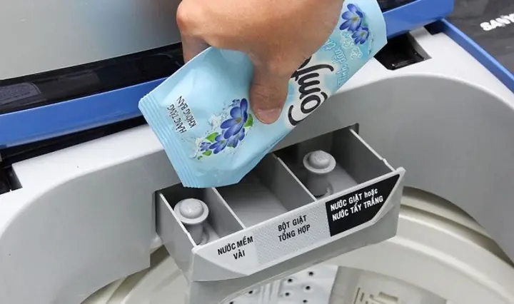 Dùng Nước Xả Vải Cho Máy Giặt Như Thế Nào Dùng Nước Xả Vải Cho Máy Giặt Như Thế Nào