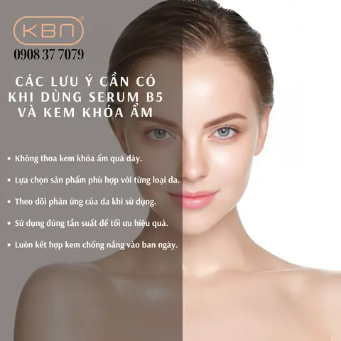 Dùng Serum B5 Có Cần Khoá Ẩm Không Dùng Serum B5 Có Cần Khoá Ẩm Không