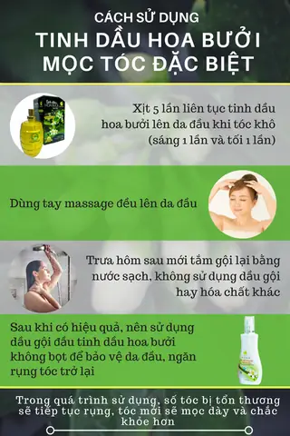 Dùng Tinh Dầu Bưởi Đúng Cách