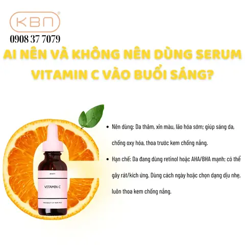 Dùng Vitamin C Trước Kem Chống Nắng