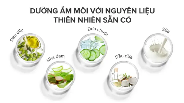Dưỡng Ẩm Cho Môi Tại Nhà