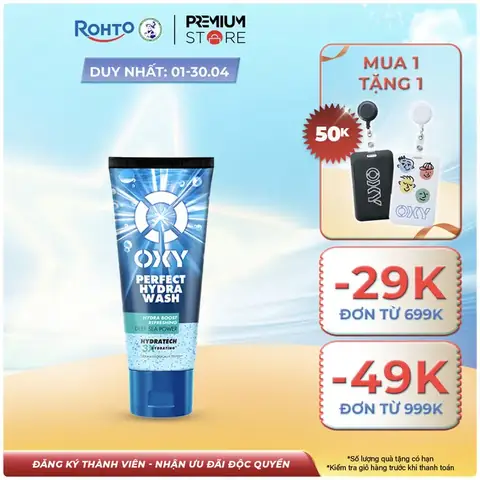 Dưỡng Ẩm Sau Khi Rửa Mặt