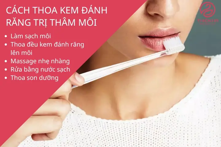Dưỡng Môi Bằng Kem Đánh Răng