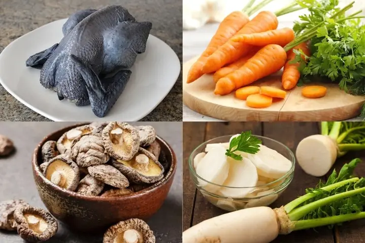 Gà Ác Nấu Gì Cho Bé