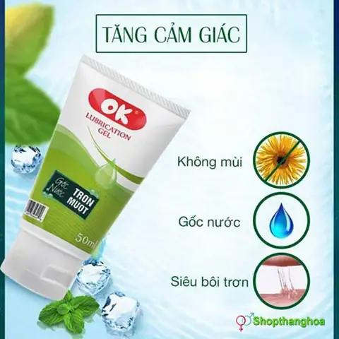 Gel Bôi Trơn Ok Gốc Nước