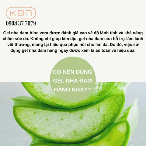 Gel Lô Hội Dùng Hàng Ngày Được Không