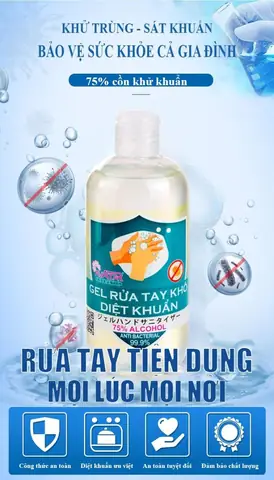 Gel Rửa Tay Khô Diệt Khuẩn