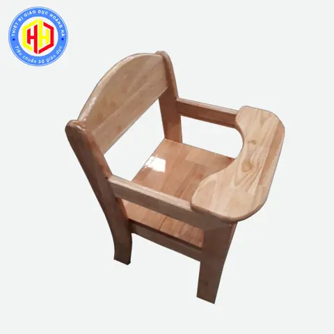 Ghế Ăn Dặm Bằng Gỗ Cho Bé
