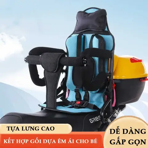 Ghế Ngồi Phía Sau Xe Máy Cho Bé