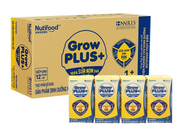Giá 1 Thùng Sữa Grow Plus 110ml