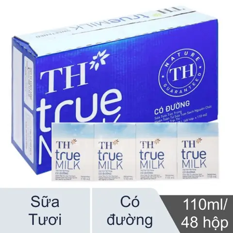 Giá 1 Thùng Sữa Th True Milk 110ml
