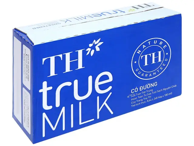 Giá 1 Thùng Sữa Th True Milk 180ml Giá 1 Thùng Sữa Th True Milk 180ml