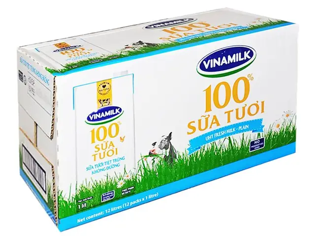Giá 1 Thùng Sữa Tươi Vinamilk Giá 1 Thùng Sữa Tươi Vinamilk