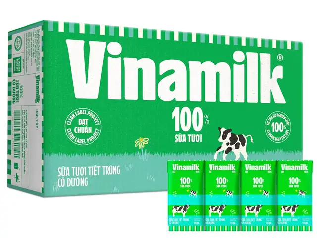 Giá 1 Thùng Sữa Vinamilk 110ml