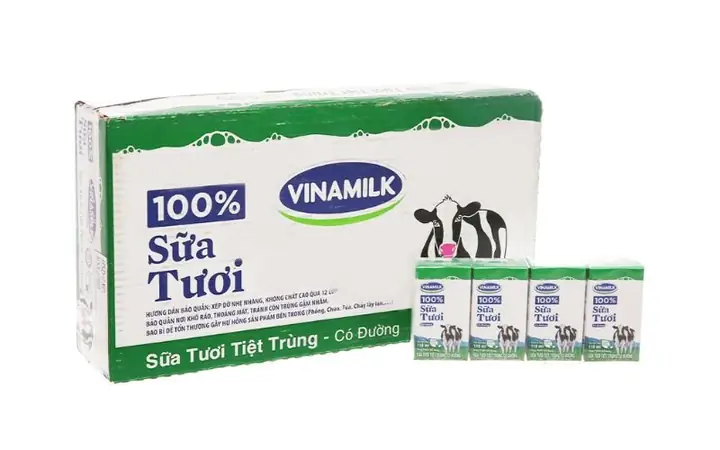 Giá 1 Thùng Sữa Vinamilk 110ml