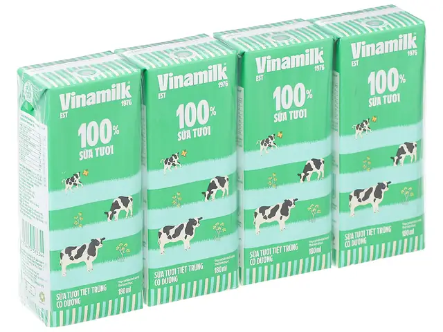 Giá Bán 1 Thùng Sữa Tươi Vinamilk