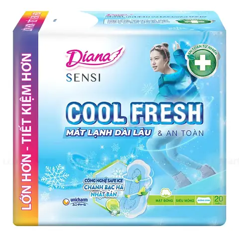 Giá Băng Vệ Sinh Diana Sensi