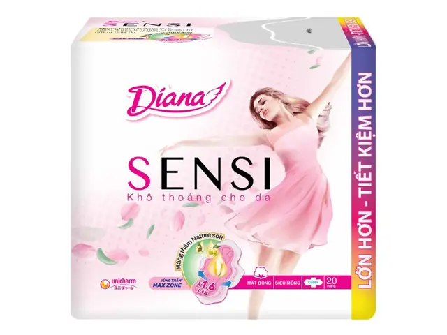 Giá Băng Vệ Sinh Diana Sensi