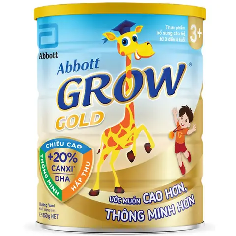 Giá Sữa Abbott Grow Gold 3