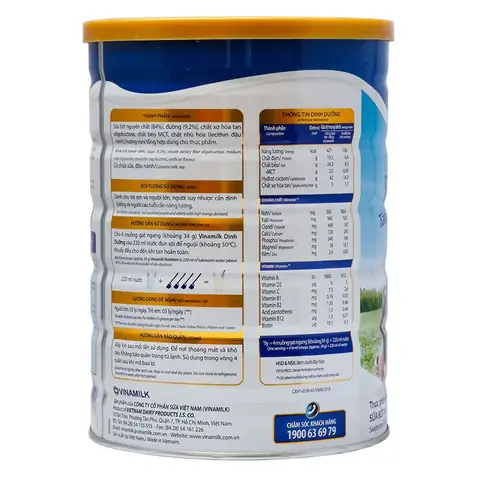 Giá Sữa Bột Vinamilk Dinh Dưỡng