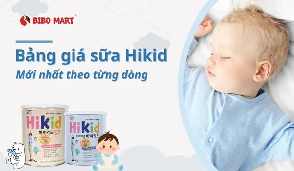 Giá Sữa Hikid Tại Hàn Quốc