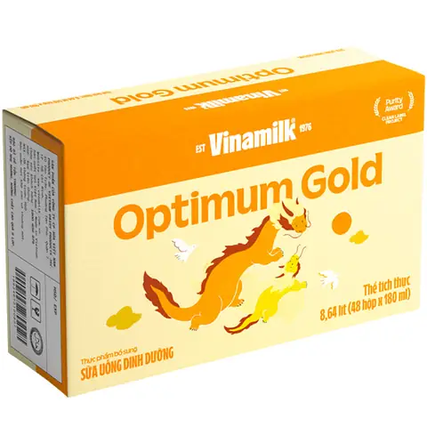 Giá Sữa Optimum Gold Hộp Giấy
