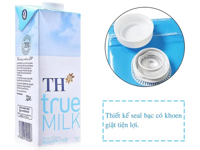 Giá Sữa Th True Milk Không Đường 1 Lít