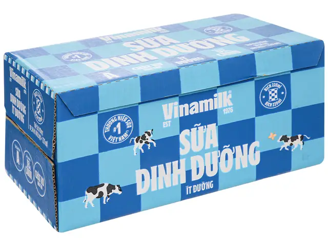 Giá Thùng Sữa Vinamilk Ít Đường