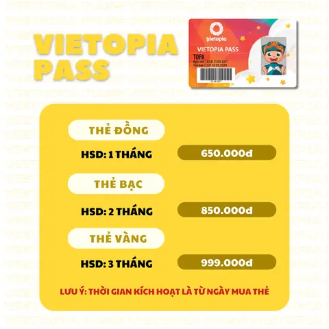 Giá Vé Vào Vietopia Quận 7 Giá Vé Vào Vietopia Quận 7