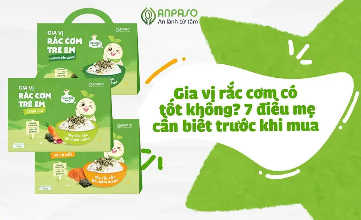 Gia Vị Rắc Com Cho Bé Có Tốt Không