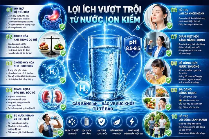 Giảm Cân Nhờ Uống Nước Lọc Mỗi Ngày