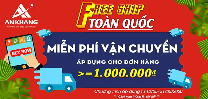 Giao Hàng Miễn Phí Toàn Quốc