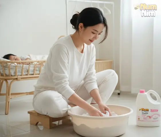 Giặt Đồ Sơ Sinh Lần Đầu