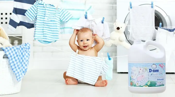 Giặt Quần Áo Cho Bé Sơ Sinh