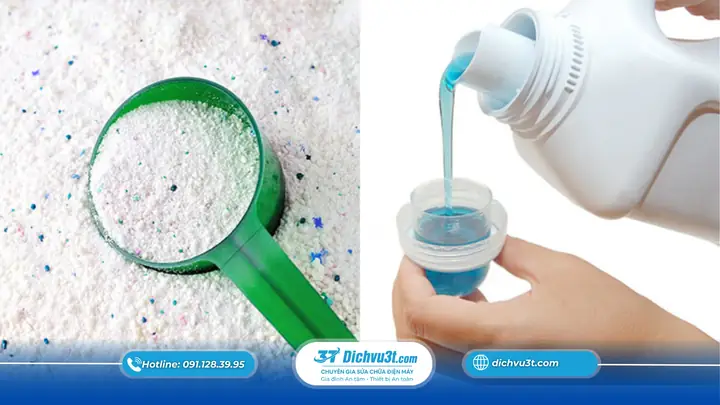 Giặt Tay Nên Dùng Bột Giặt Hay Nước Giặt