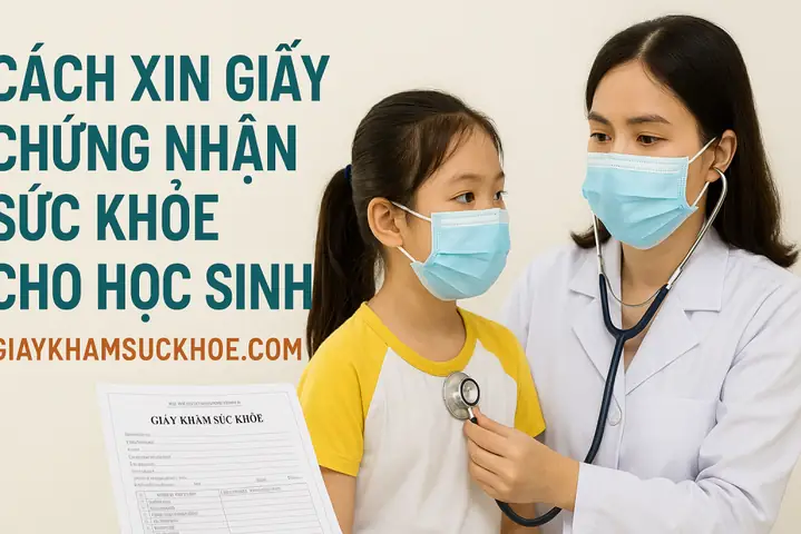 Giấy Chứng Nhận Sức Khỏe Trẻ Em