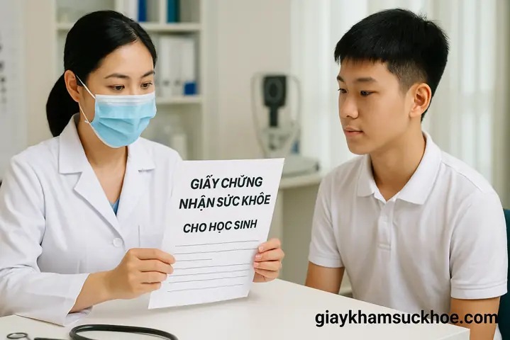 Giấy Chứng Nhận Sức Khỏe Trẻ Em